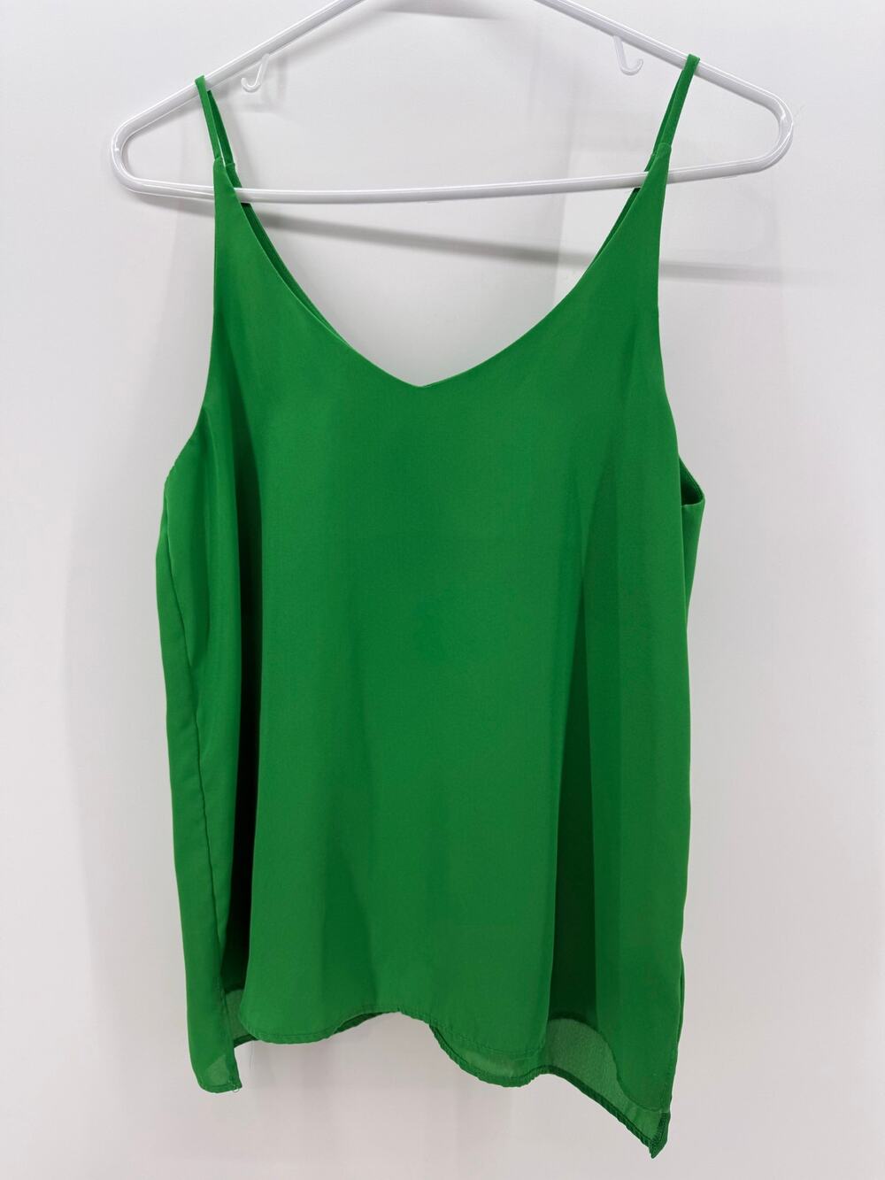 Shinestar Green Spaghetti Strap Tank Top size S